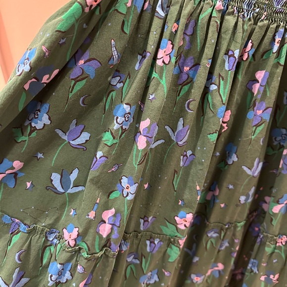 Hill House Home Ellie Nap Dress Emerald Space - Picture 5 of 5